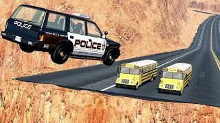 Jumping Crash And Falling Cars - Grand Canyon Map | BeamNG Drive Gameplay #24 | Live Stream