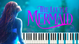 The Little Mermaid (2023) - Part of Your World Reprise II | Piano Tutorial