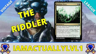 The Riddler - Testing NEW card Insidious Roots in Vintage Riddler PO