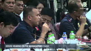 SAF's Supt Mangahis refutes AFP's Col del Rosario's claim that SAF weren't able to give coordinates