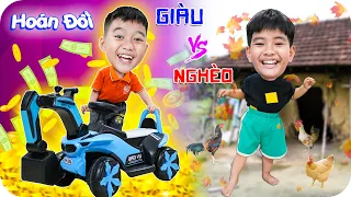 Hoán Đổi Thân Phận Con Nhà Giàu Vs Con Nhà Nghèo ♥ Min Min TV Minh Khoa