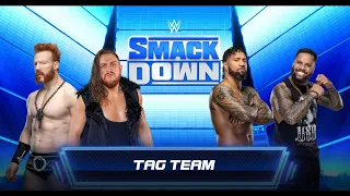 The Usos VS Sheamus & Butch — Undisputed WWE Tag Team Championship Match | SmackDown Full match HD