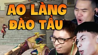 ( AO LÀNG CF #9 )  CHẾ ĐỘ ĐÀO TẨU CỰC NHỘN CÙNG BỘ 3 PINO DEV RAMBO !!