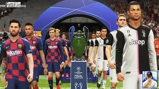 PES 2019 | UEFA Champions League Final | Juventus vs Barcelona