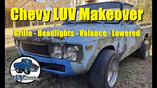 Crusty LUV Makeover - Grille, Headlights, Valance & Lowered