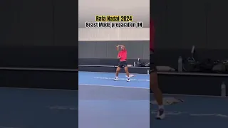 Rafa Nadal 2024 is coming ! Beast mode preparation engaged