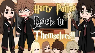 Harry Potter Characters React To Themselves! || Gacha Club || Harry Potter || Credits in Vid ||SHIPS
