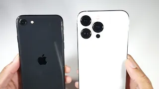 iPhone SE (2020) VS iPhone 13 Pro - Speed Test & Camera Comparison!