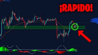 **MOVIMIENTO IMPORTANTE** en BITCOIN 😱 (Debes Verlo...) Analisis con estrategia de TRADINGLATINO