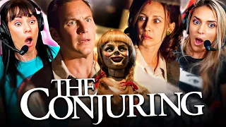 THE CONJURING (2013) MOVIE REACTION! FIRST TIME WATCHING!! Annabelle | Full Movie Review