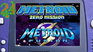 Game Boy Advancekalender 24 - Metroid Zero Mission und Metroid Fusion