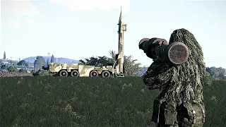 🔴 Nlaw Füzesi Rusya Scud Balistik Füze Aracı Yok Etme Simülesi - ARMA 3 Simulation Savaşı - ukrayna