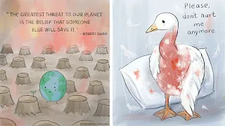 Comics To Expose The Sad Reality Of Many Animals