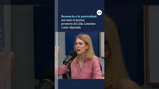 "Renuncia a la paternidad". Así será el primer proyecto de Lilia Lemoine como diputada