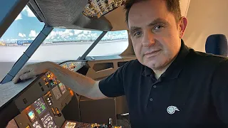 Lecimy w kokpicie A320, w pełnej załodze i z Vatsim. Kraków - Gdańsk - Talin - SimSpot Łódź