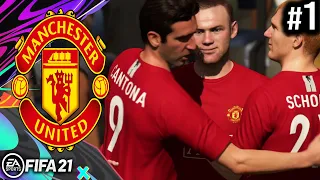 MAN UNITED ICONS RETURN | FIFA 21 Classic Manchester United Career Mode Ep1