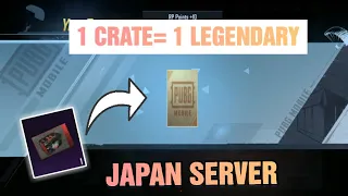 Pubg Japan Server Crate Opening 😘| Pubg Kr Crate Opening Today?? | Creative Abhi 02