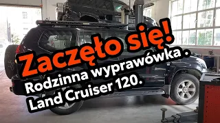 Land Cruiser 120 - montujemy wyciągarkę + niespodziewana awaria