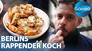 Leckeres Essen mit Leidenschaft: Er begeistert 167.000 Follower! Gio1neun, Berlins rappender Koch