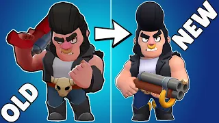 All Brawlers Remodel | Every Brawler Remodel (OLD vs NEW)