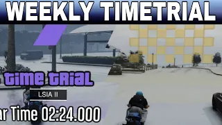 GTA 5 Time Trial This Week LSIA 2 | GTA ONLINE WEEKLY TIME TRIAL LSIA 2