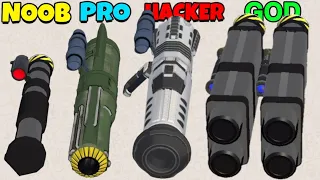 ROCKETS STACK - Gun Evolution (Level Up Rockets Max Level, Asmr Gameplay)