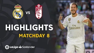 Highlights Real Madrid vs Granada CF (4-2)