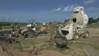 UK ENGINEERING CONTINGENT RECEIVE UN MEDAL FOR SERVICE IN SOUTH SUDAN