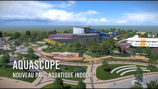 Aquascope : premières images du parc aquatique du Futuroscope