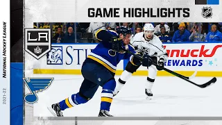 Kings @ Blues 10/25/21 | NHL Highlights