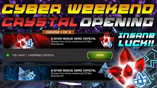 Cyber Weekend 2020 Crystal Opening - INSANE Pulls! | Marvel Contest of Champions