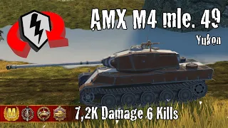 AMX M4 mle. 49  |  7,2K Damage 6 Kills  |  WoT Blitz Replays