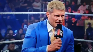 Cody Rhodes challenges Roman Reigns on RAW