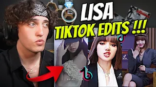 BLACKPINK LISA TIKTOK COMPILATION 😍 - REACTION !!!