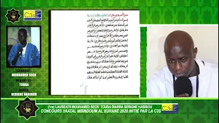 Sargal (1er) LAUREAT MOUHAMED SECK S.Mountakha Mbacke Dieuwrigne Daara Serigne Habibou