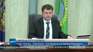 Lincoln City Council Meeting April 18, 2022