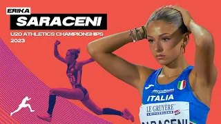 Italian SENSATION! Erika Saraceni 🇮🇹 | U20 Athletics Championships 2023 (triple Jump)