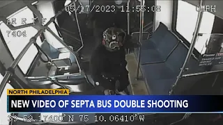 Surveillance video released of shooting on SEPTA bus; 2 teens injured
