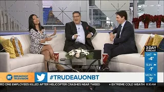Trudeau answers rapid-fire Christmas questions