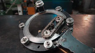 Making a cable wrapping machine