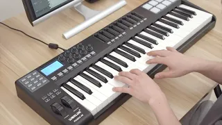 ✅ USB MIDI-клавиатура WORLDE PANDA 49. Синтезатор с Алиэкспресс!