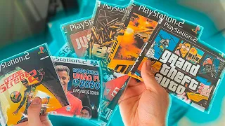 BUSQUEI jogos de FEIRA DO ROLO pro nosso PS2 RARO!!! - FUNCIONOU?