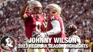 Johnny Wilson 2023 Regular Season Highlights | Florida State WR