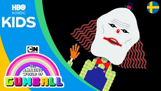 Gumball | Läskig clown | HBO Nordic Kids Sverige 🇸🇪