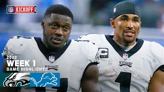 Philadelphia Eagles vs. Detroit Lions | Week 1 Game Highlights