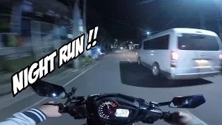 NIGHT RIDE AT MALAYBALAY CITY USING YAMAHA SNIPER 150 | MOTOCHUII