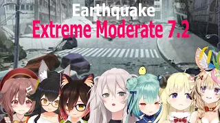 【Hololive】This is what Hololive members do when an Earthquake hits Japan
