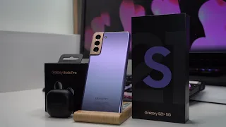 Samsung S21 Plus and Galaxy Buds Pro unboxing