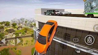 Dropping Cars From The Building | Madout 2