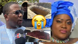 Ndeysan Bougane débarque à l’enterrement de Fatou Kiné Deme Tfm et fait pleurer tout le monde